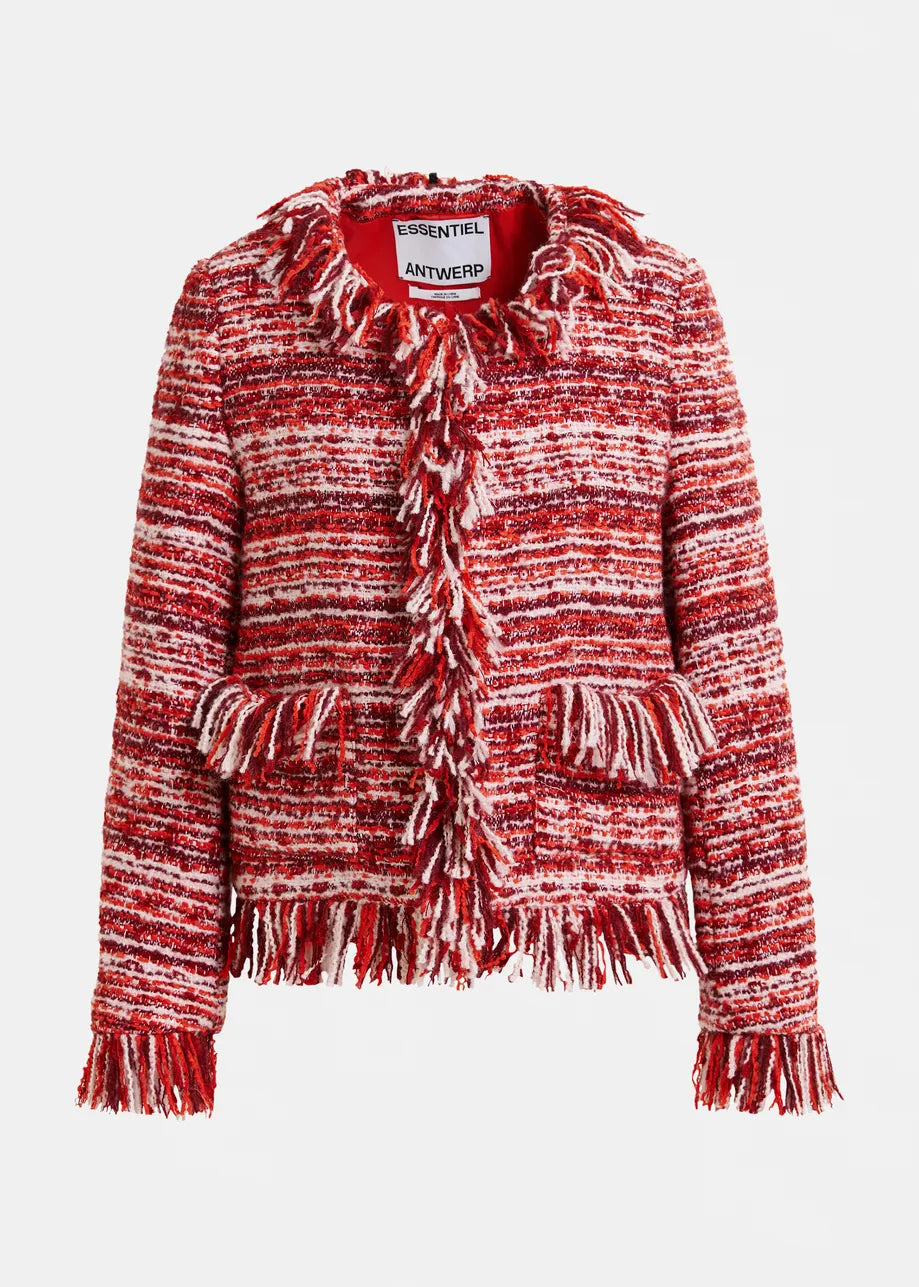 Essentiel Iskra Fringed Jacket