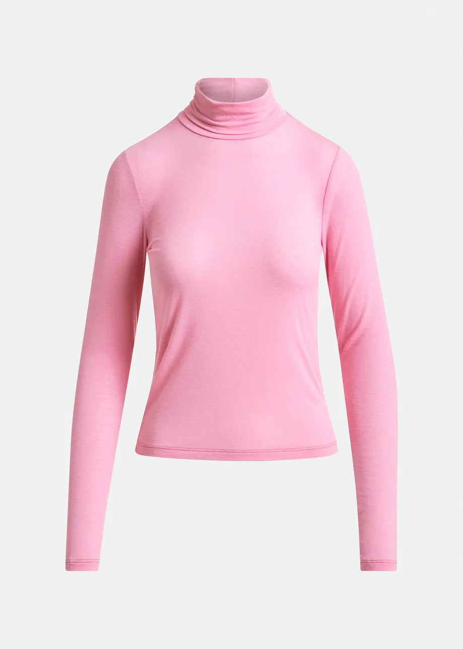 Essentiel Jertice Pink Turtleneck