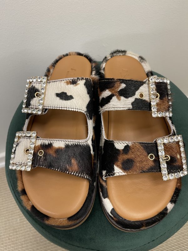 Slippers i ko print