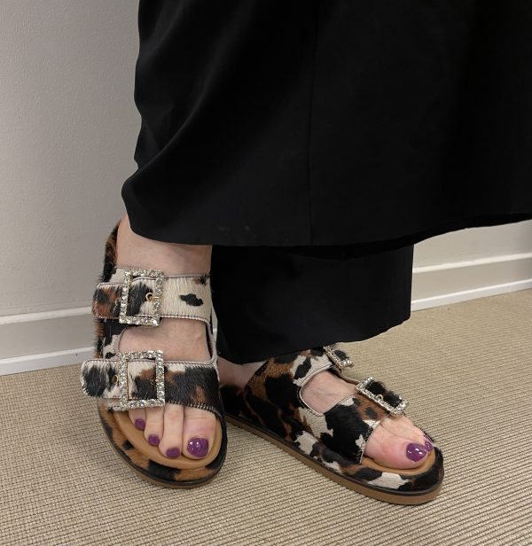 Slippers i ko print