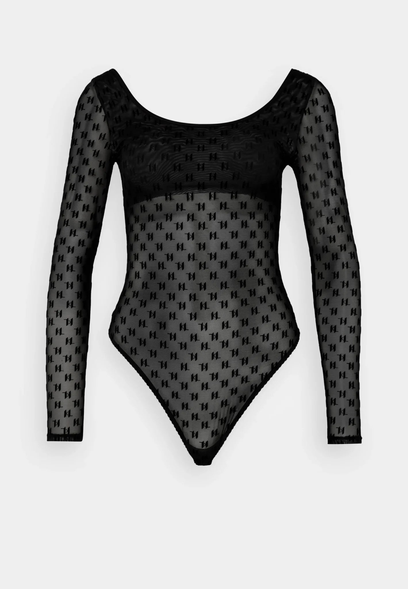 Karl Lagerfeld Monogram Mesh Body