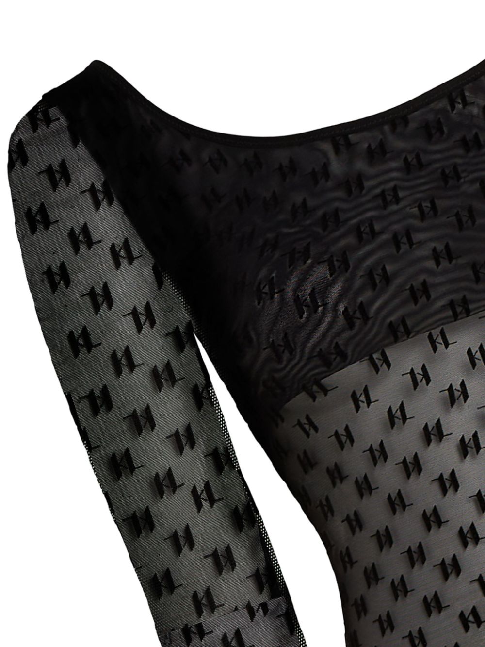 Karl Lagerfeld Monogram Mesh Body
