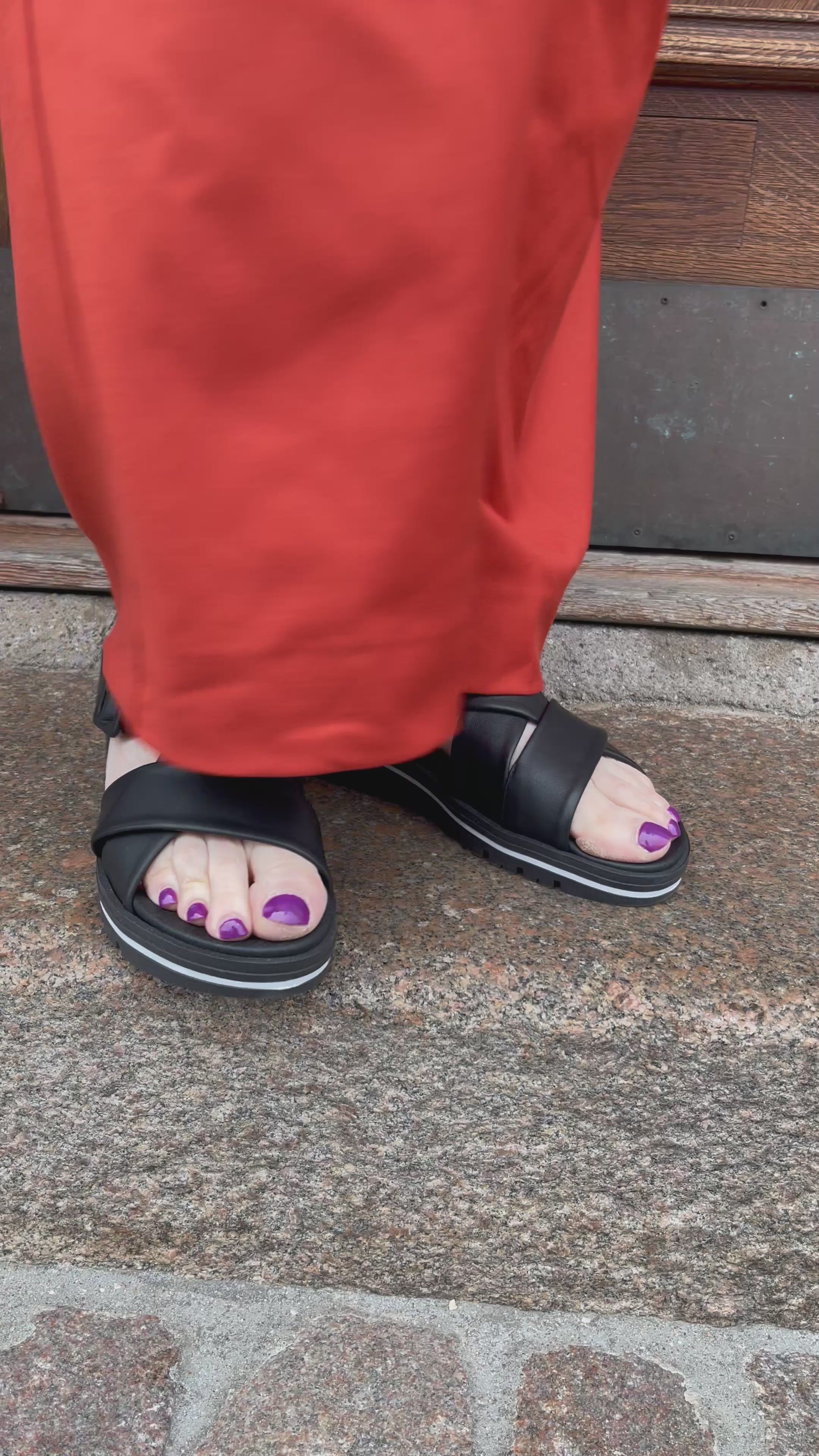 Pie Santo sort sandal