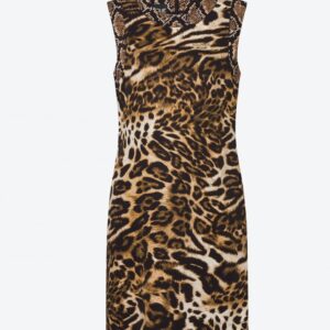 Boutique Moschino Leopard kjole