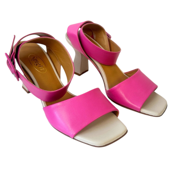 Moda Di Fausto Pink Sandal - Billede 2