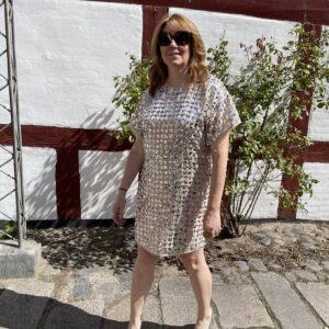 Alternative view of Dante6 Glimmerkjole med pallietter