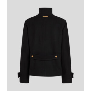 Alternative view of Karl Lagerfeld Retro Short Wool Coat
