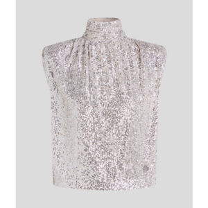 Karl Lagerfeld Sequins Party Top