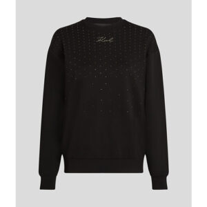 Karl Lagerfeld Rhinestone Rain Sweatshirt