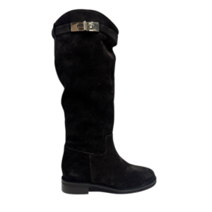 Riccianea Brun langskaftet støvle