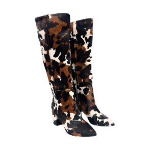 Alternative view of Langskaftet skindstøvle med koprint